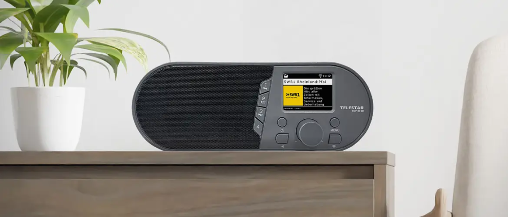 Kein UKW und DAB+: Telestar bringt reines Internetradio TOP IR 50
